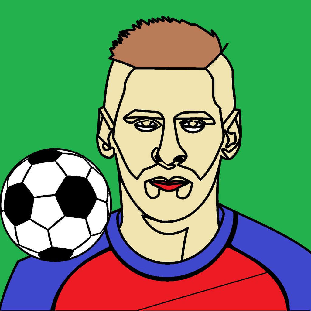 Obrázek, online omalovánka pro malé děti k vybarvení Messi, Lidé Obrázek, online omalovánka pro malé děti k vybarvení Messi, Lidé